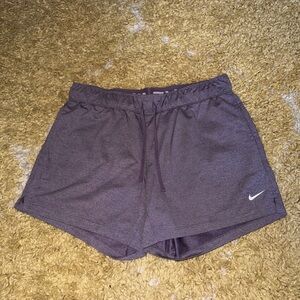 Nike Women's Athletic Shorts in Deep Purple